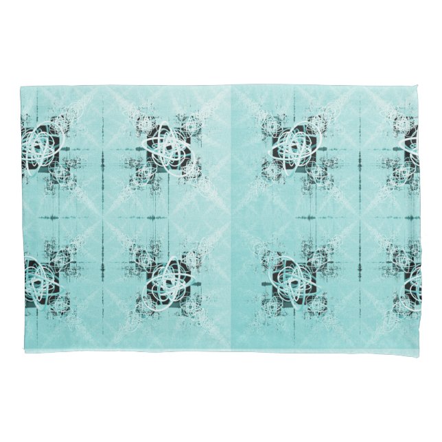 Abstrato Spiral Delight Pillowcase (Frente)