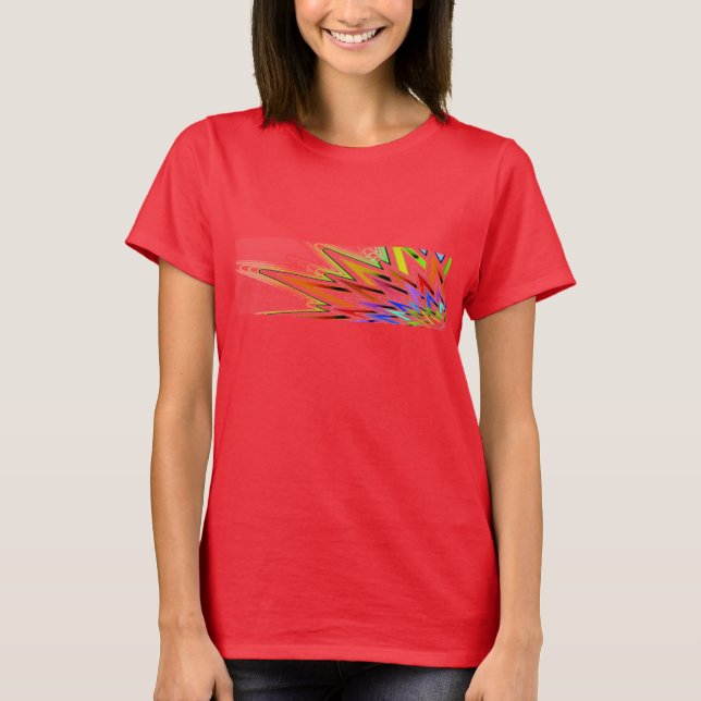 Abstrato Star T-Shirt (Frente)
