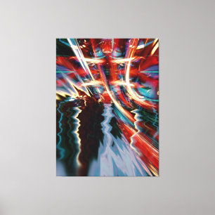 Abstrato Storm Art Canvas