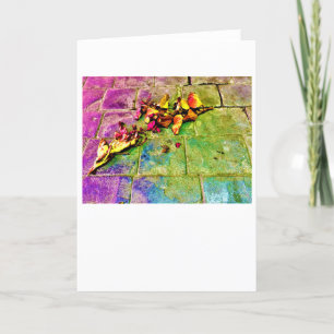 Abstrato Street View 718, cartão