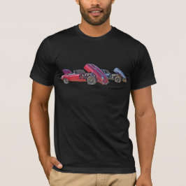 Abstrato T-Shirt Clássico Do Carro Do Tipo E