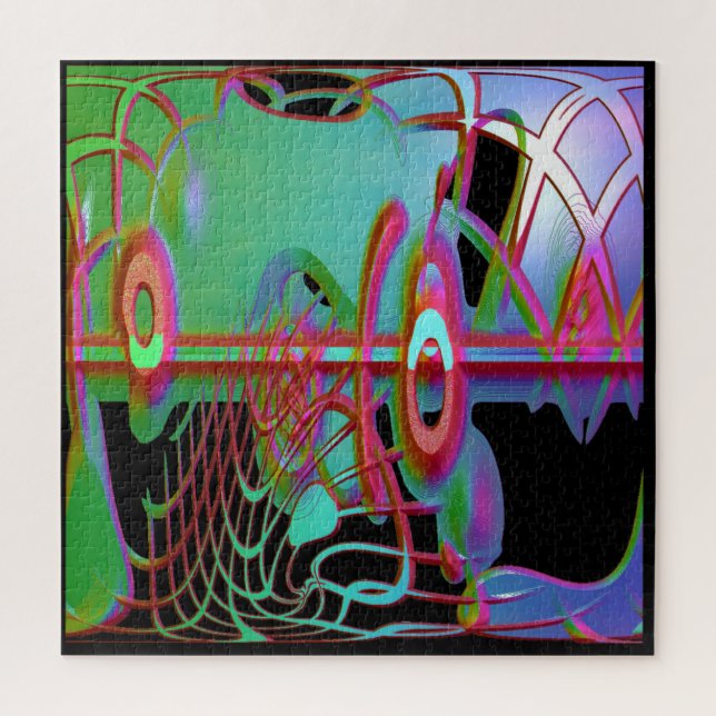 Abstrato Togtherness Quebra-cabeça (Vertical)