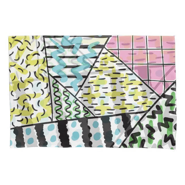 Abstrato três: Arte de fundo desenhada à mão. (Frente)