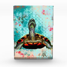 Abstrato Turtle Trabalho de arte