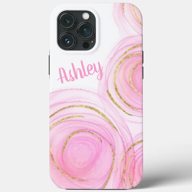 Abstrato Watercolor Case-Mate capas de iphone (Verso)