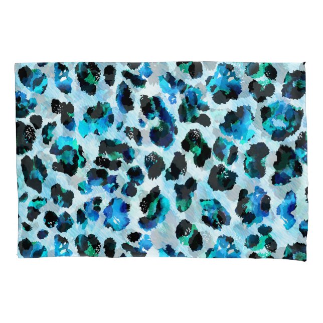 Abstrato Watercolor Leopard Skin Patterne (Frente)