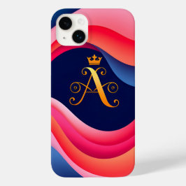 Abstrato Waves com Ouro inicial