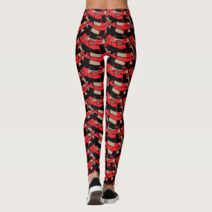 Abstrato Yoga Lady Leggings