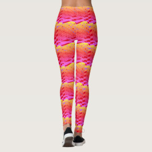 Abstrato Yoga Lady Leggings