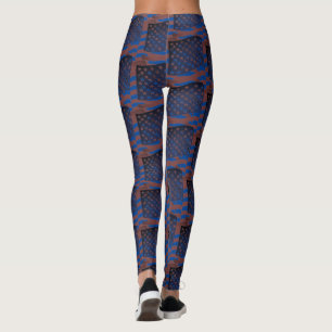 Abstrato Yoga Lady Leggings