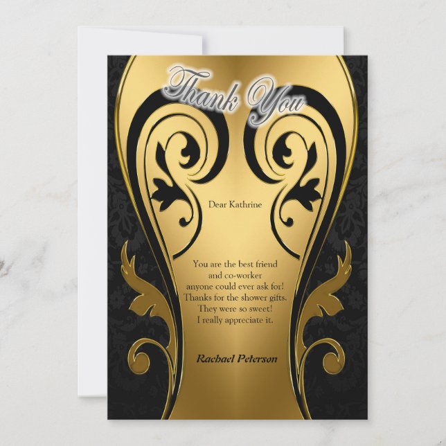 Abstratos Dourados em Texturas Márteis Pretas e Mi (Frente)