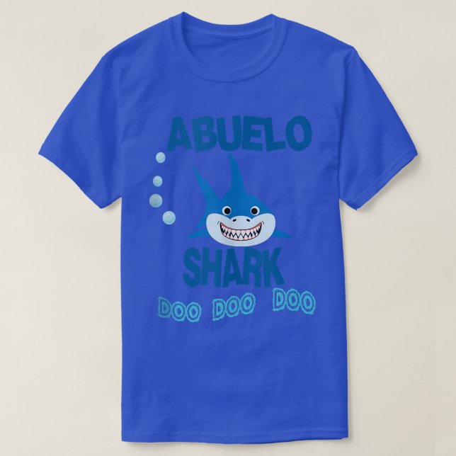 Abuelo Shark Gift Avô - Camisa de Regalo Abuel (Frente do Design)