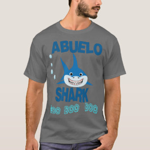Abuelo Shark Gift Avô Camisa de Regalo Abuelo