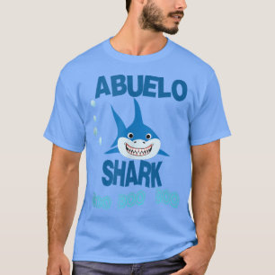 Abuelo Shark Gift Avô Camisa de Regalo Abuelo