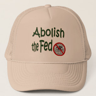 Abula o boné do chapéu de Federal Reserve