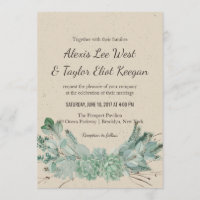 Abundant Love - Convites de casamento de Buquê bem