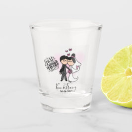 Acaba de Casar Copo de Shot