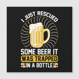 Acabei de resgatar uma cerveja Estava presa