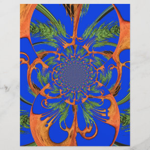 Acacia Tree Kaleidoscope Art Impressão