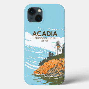 Acadia National Park Maine Bar Harbor Vintage