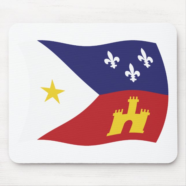 Acadiana Flag Mousepad (Frente)