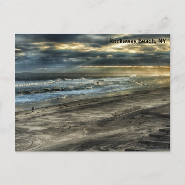 Acalmar antes do Cartão Postal de Tempestade (Frente)