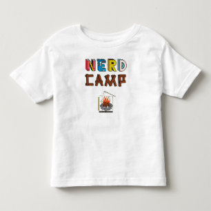 Acampamento do nerd - t-shirt da criança