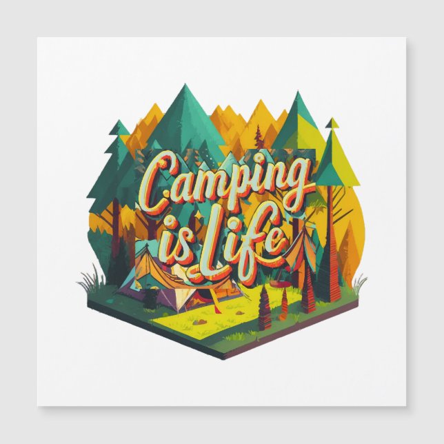 Acampamento é Vida (Frente)