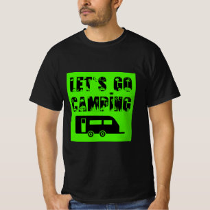 Acampamento vamos do - Trailer Viagem - T-Shirt