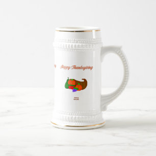 Ação de Graças Caneca de cerveja Cornucopia