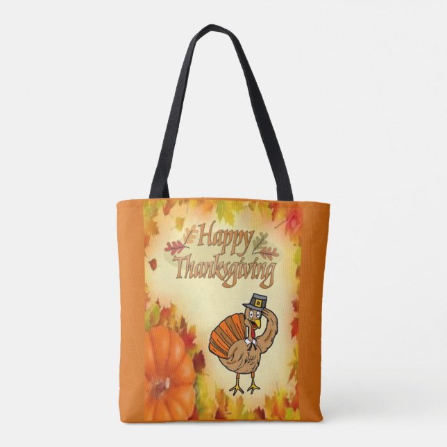 Ação de Graças de Tote bag (Verso)