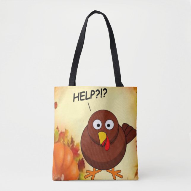 Ação de Graças de Tote bag (Frente)