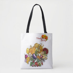 Ação de Graças de Tote bag