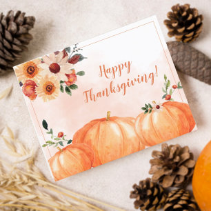 Ação de Graças Feliz e Elegante do Orçamento