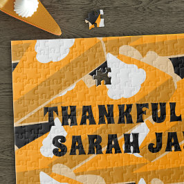 Ação de Graças Pumpkin Pie Quebra-cabeça