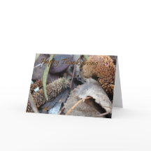 Acção de graças feliz - cartão