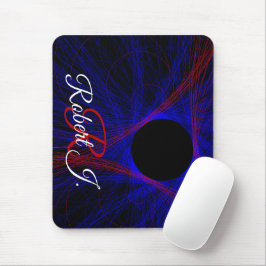 Accented Triangle Geometric Mouse Pad