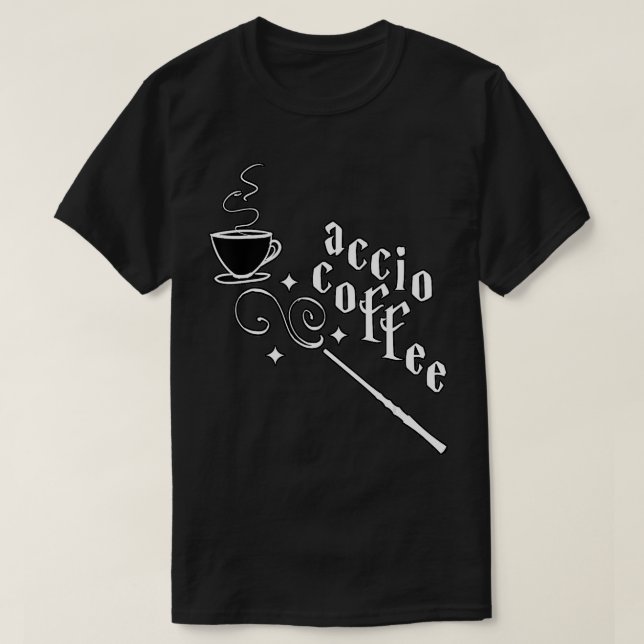 Accio Café - Camisa (Frente do Design)