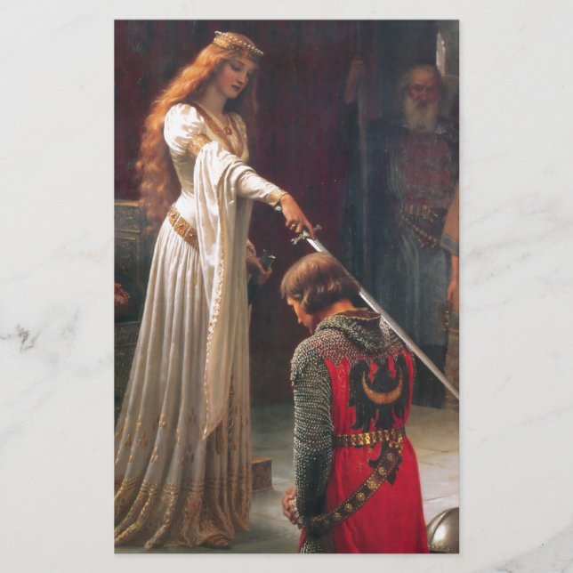 Accolade [Edmund Blair Leighton] (Frente)