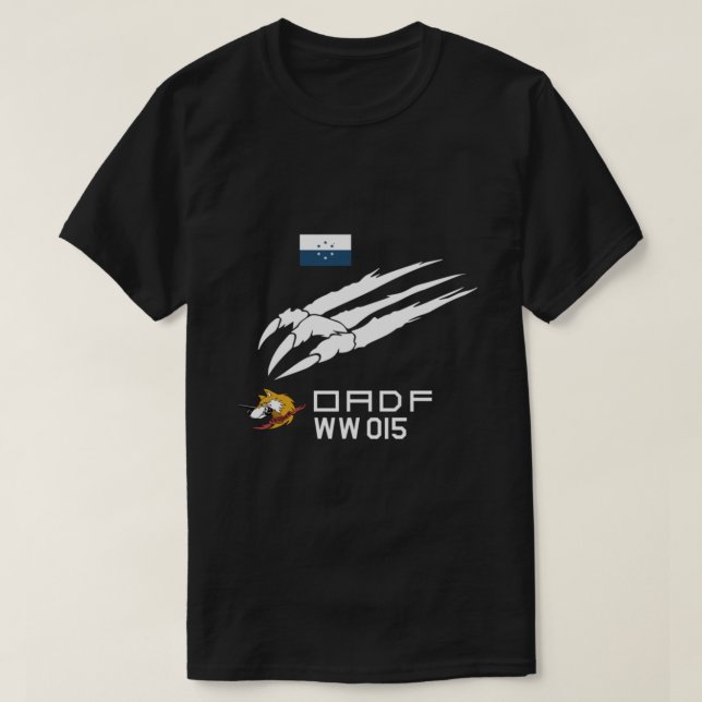 Ace Combat Strider 1 Dispara T-Shirt Clássico (Frente do Design)