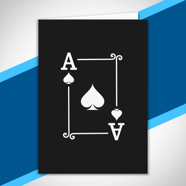 Ace Spades Combinação Ace Cards Jogando Cartões Mo (Criador carregado)