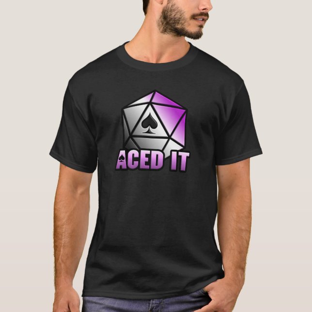Aced It Pride T-Shirt (Frente)