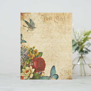 Acento floral vintage