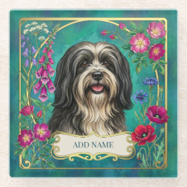 Acessório Personalizado Preto e Branco Lhasa Apso