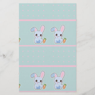 Acessórios de menta rosa do Kawaii Bunny personali