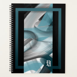 Acessórios de Tendência do Planejador Abstrato Blu