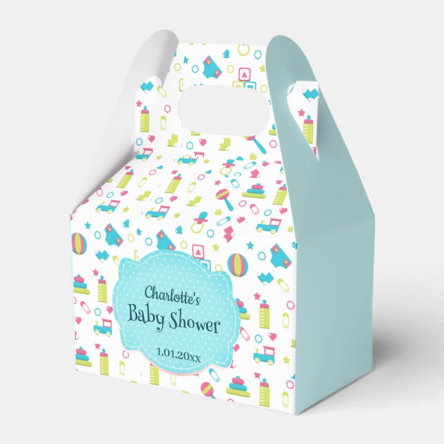 Acessórios para Bebê Cute Favorecer Caixas (Frente)
