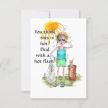 Acha que é quente? Lidar Com Um Flash Quente!