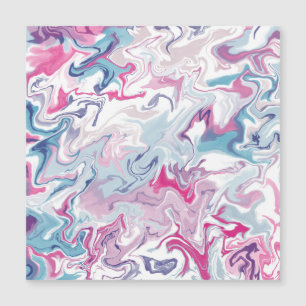 Ácido líquido, rosa e azul