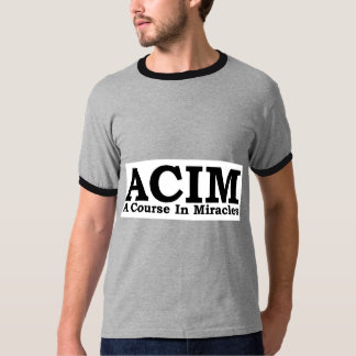 ACIM um curso na camisa dos milagre T